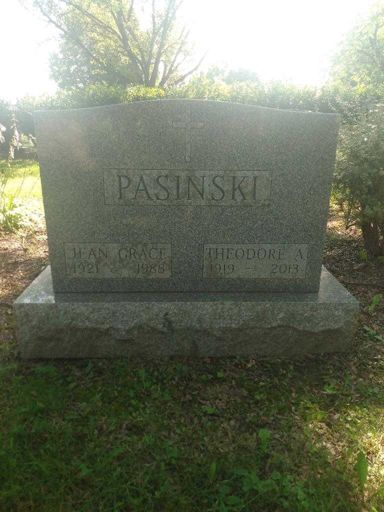 Theodore A. Pasinski's grave. Photo 2