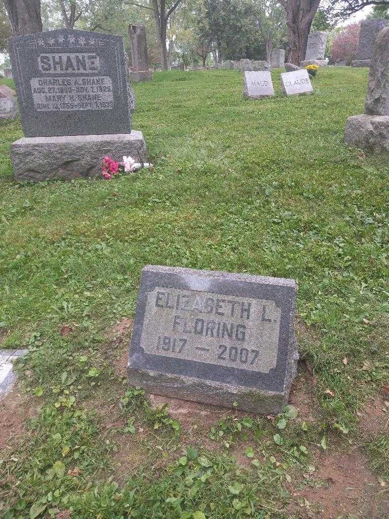 Elizabeth L. Floring's grave. Photo 1