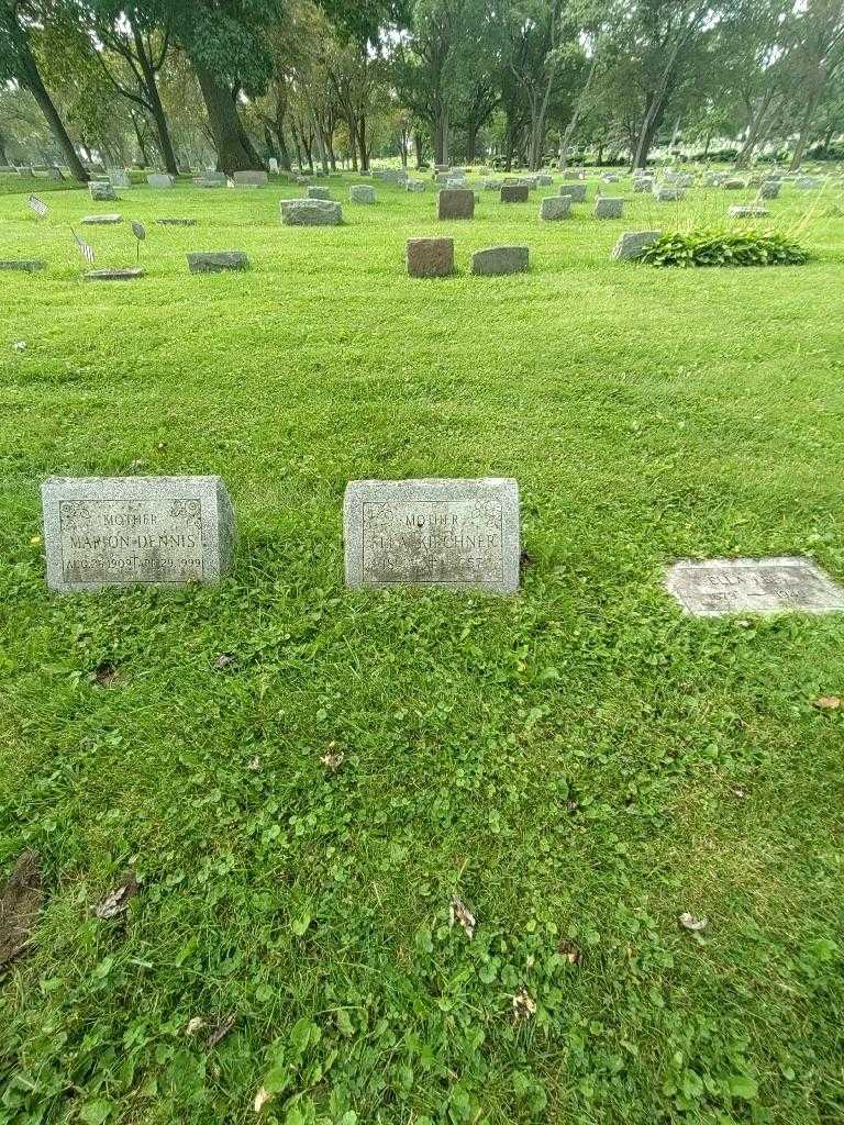 Ella Kirchner's grave. Photo 1