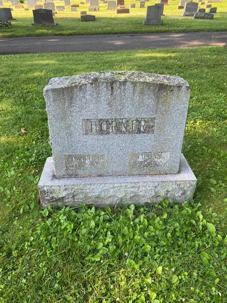 Edward Horner Junior's grave. Photo 2