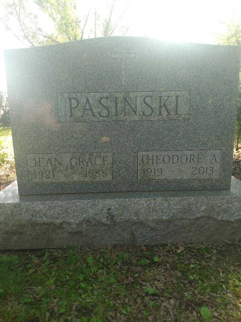 Theodore A. Pasinski's grave. Photo 3