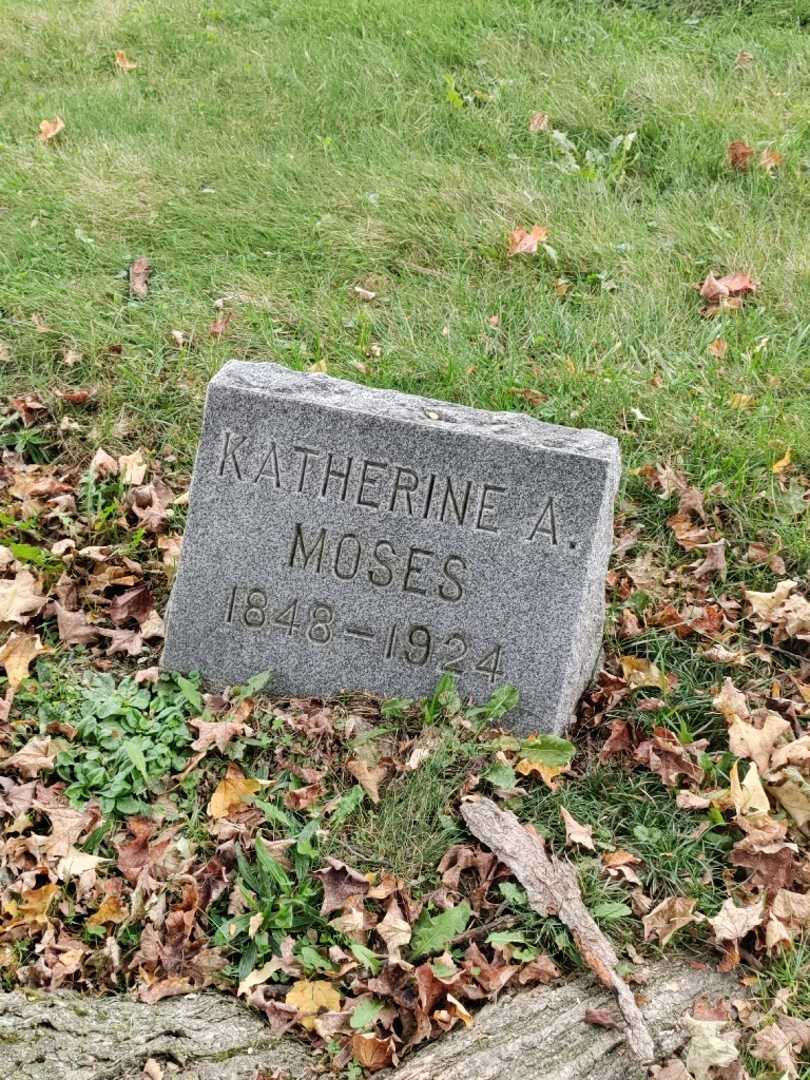 Katherine A. Moses's grave. Photo 2