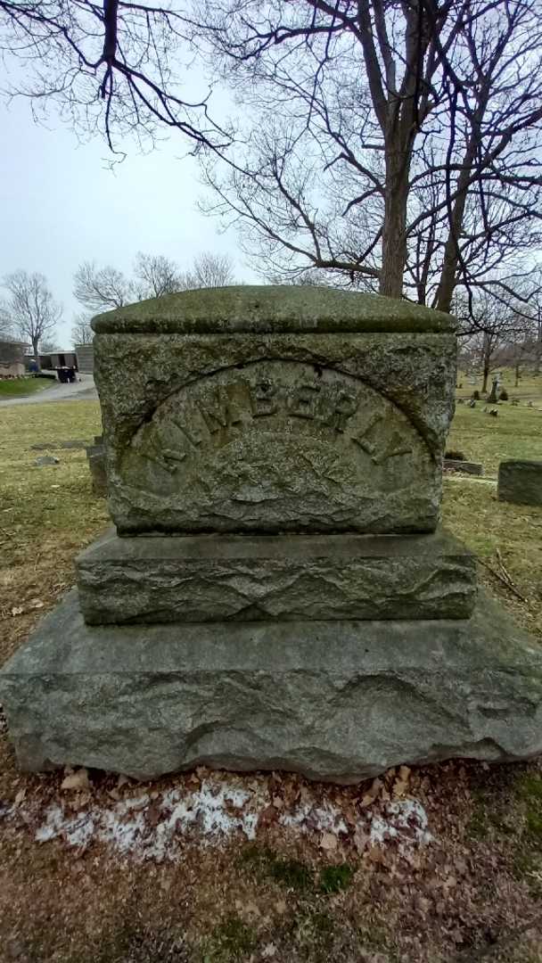 Ophelia T. Rogers Kimberly's grave. Photo 5