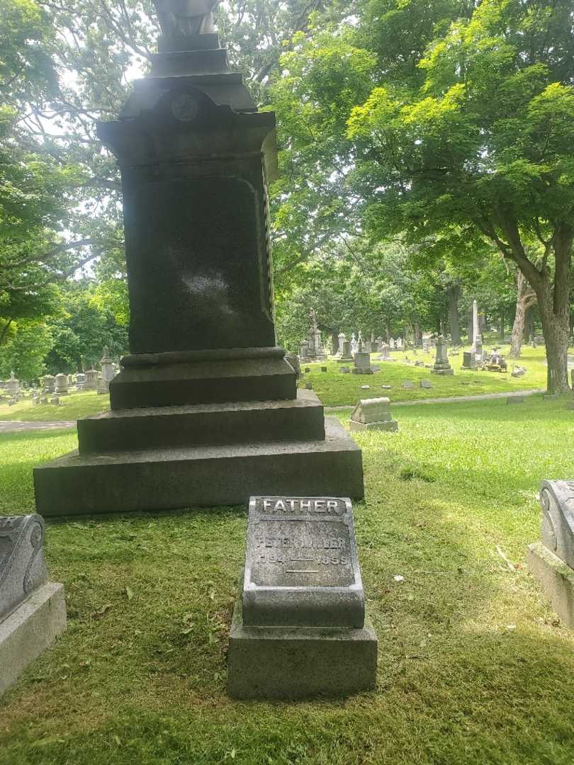 Peter Miller's grave. Photo 1