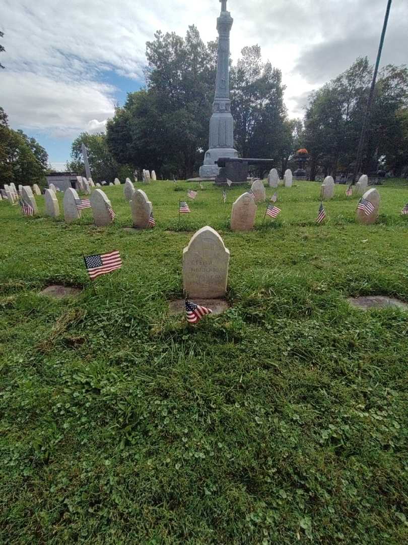 Peter A. Middendorf's grave. Photo 1