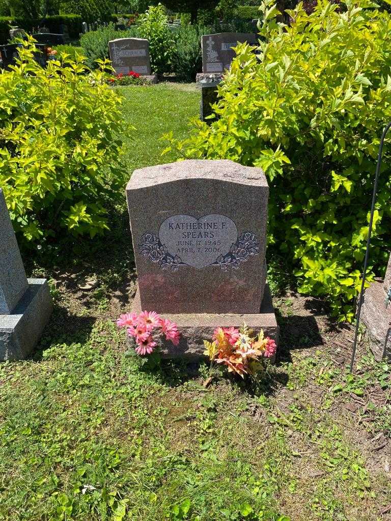 Katherine F. Spears's grave. Photo 2