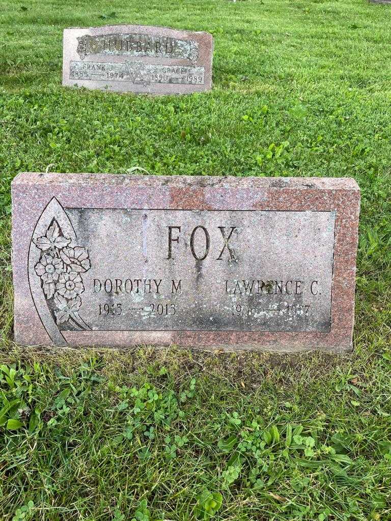 Lawrence C. Fox's grave. Photo 3