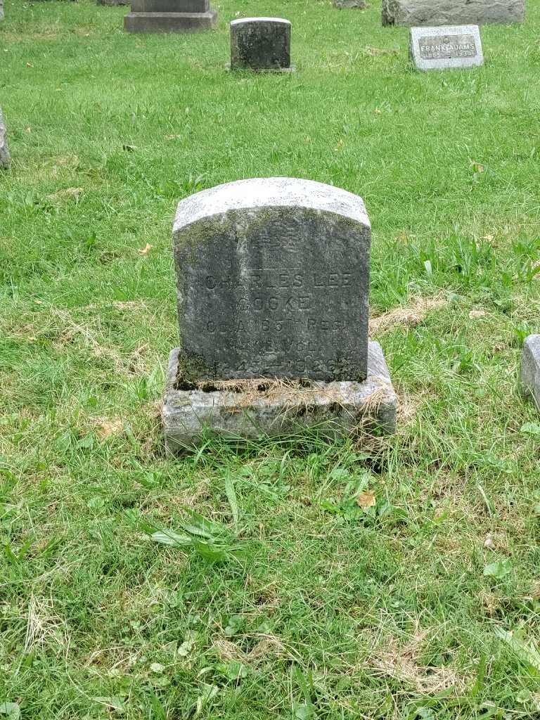 Charles Lee Cooke's grave. Photo 2