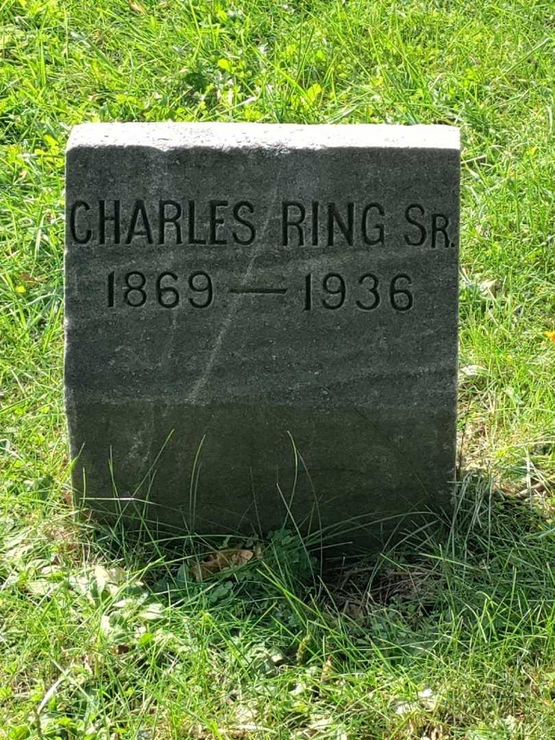 Charles Ring Senior's grave. Photo 3