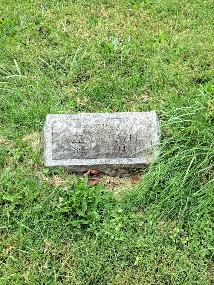 Elizabeth L. Hazle's grave. Photo 4