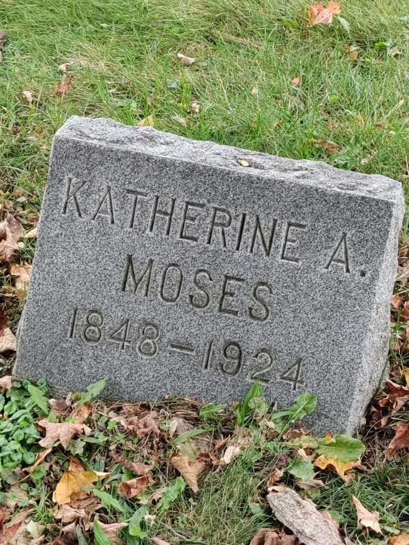 Katherine A. Moses's grave. Photo 3