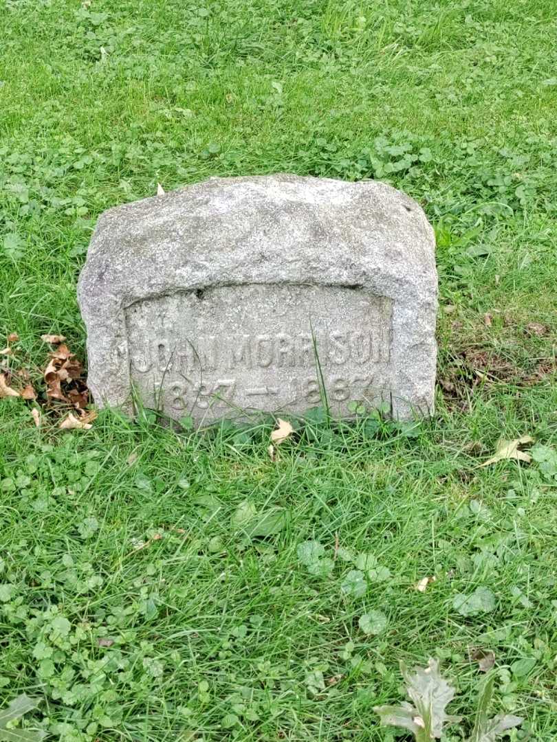 John Morrison's grave. Photo 3