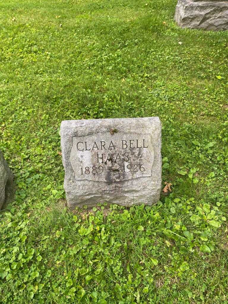 Clara Bell Haas's grave. Photo 2