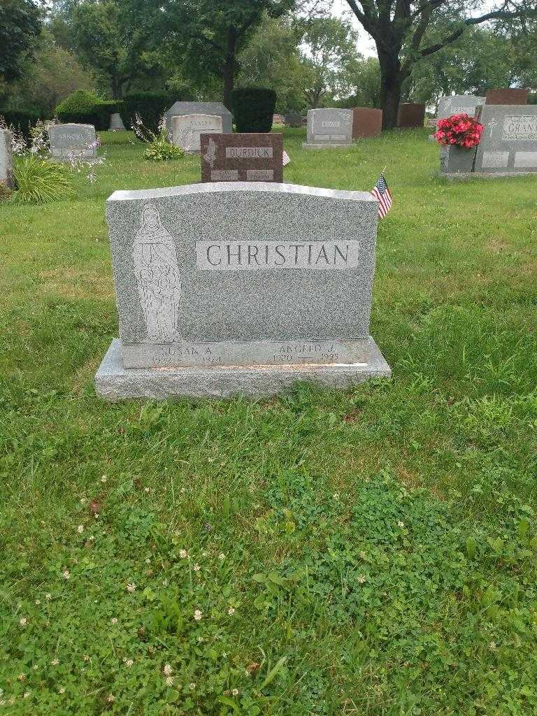 Susan A. Christian's grave. Photo 1