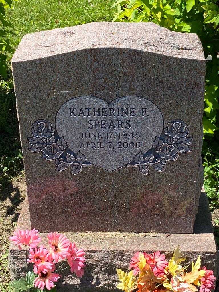 Katherine F. Spears's grave. Photo 3