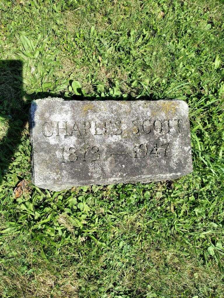 Charles Scott's grave. Photo 2