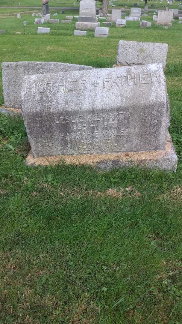 Leslie Kilmartin's grave. Photo 3