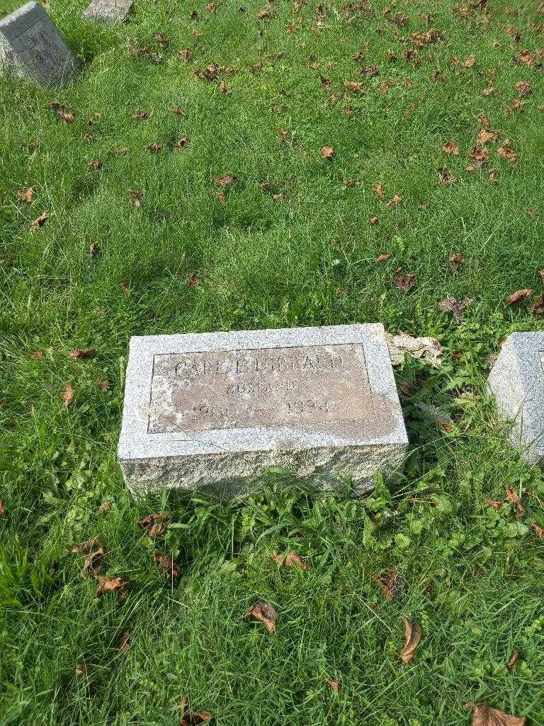 Carl E. Hibbard's grave. Photo 1