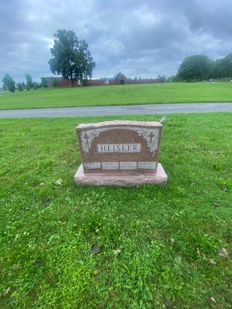 Joyce S. Heisler's grave. Photo 1