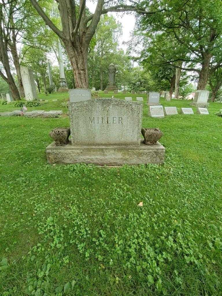 Minnie M. Miller's grave. Photo 1
