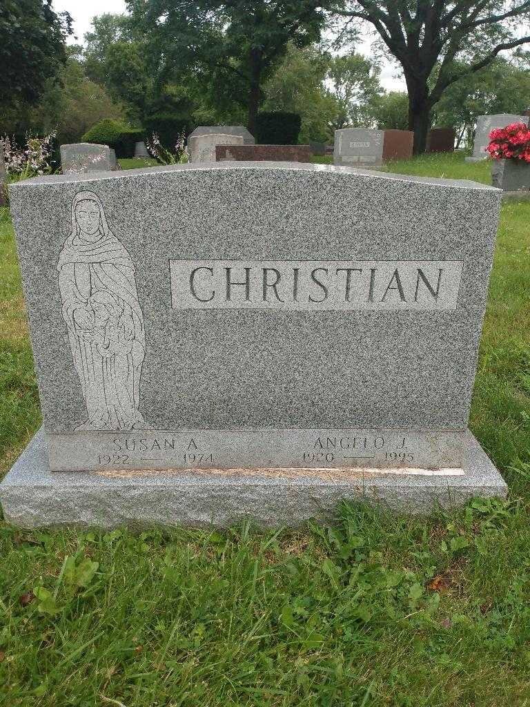 Susan A. Christian's grave. Photo 2