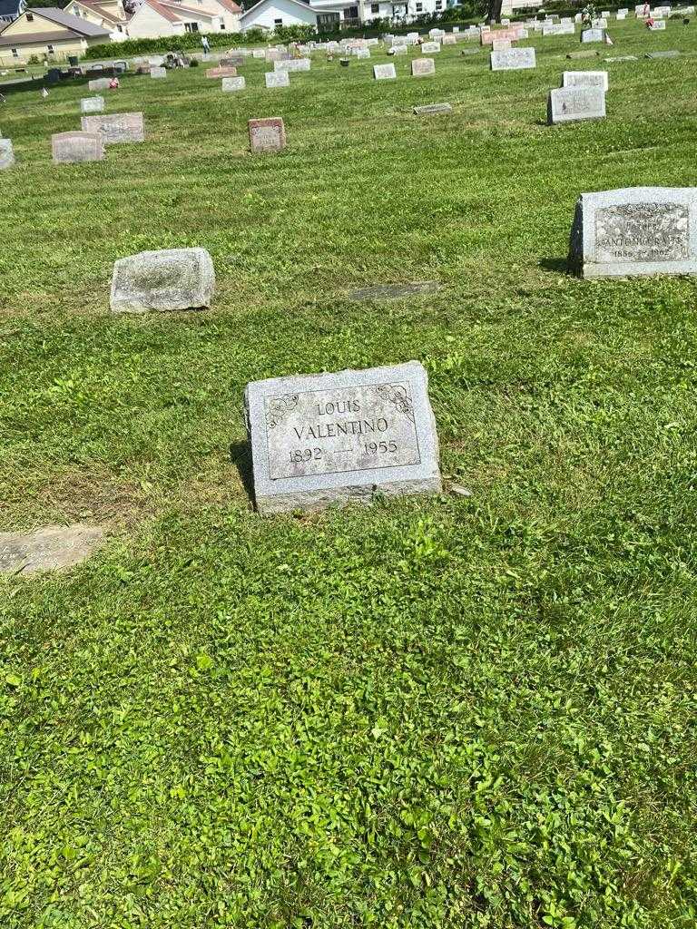 Louis Valentino's grave. Photo 2