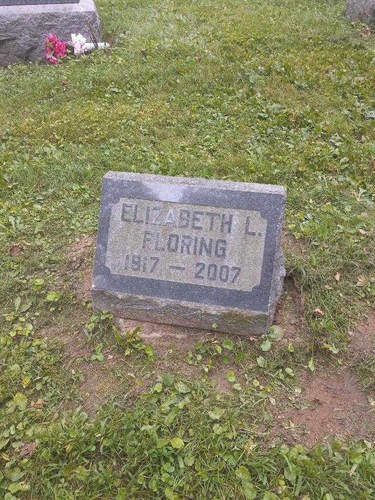 Elizabeth L. Floring's grave. Photo 3