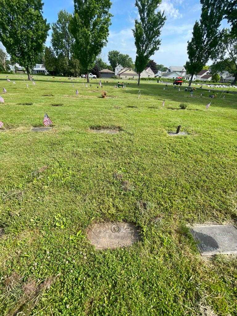 Ada B. Blystone's grave. Photo 1