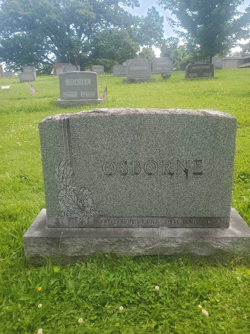 Dorothy L. Osborne's grave. Photo 3