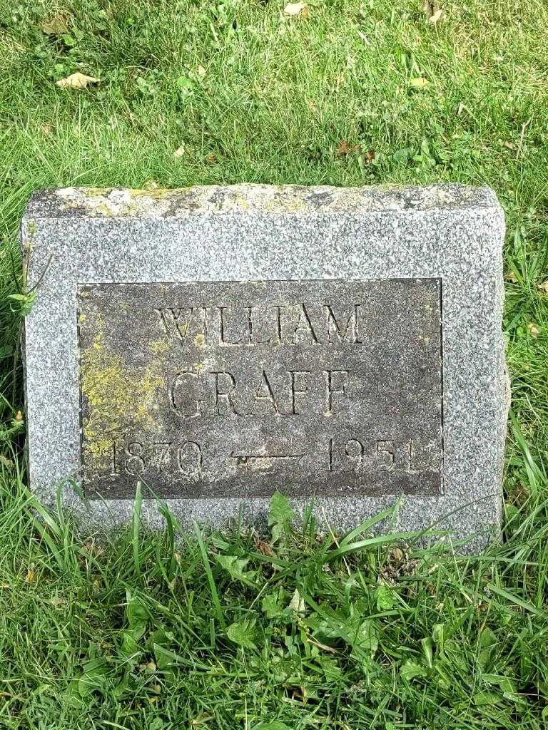 William Graff's grave. Photo 3