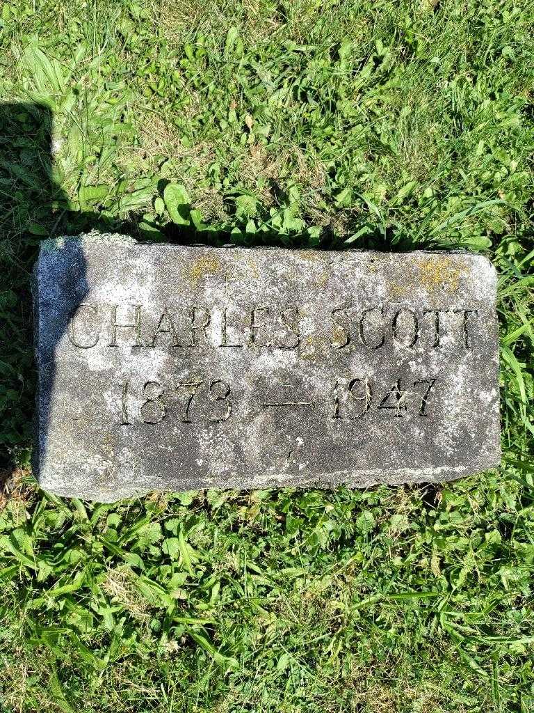 Charles Scott's grave. Photo 3