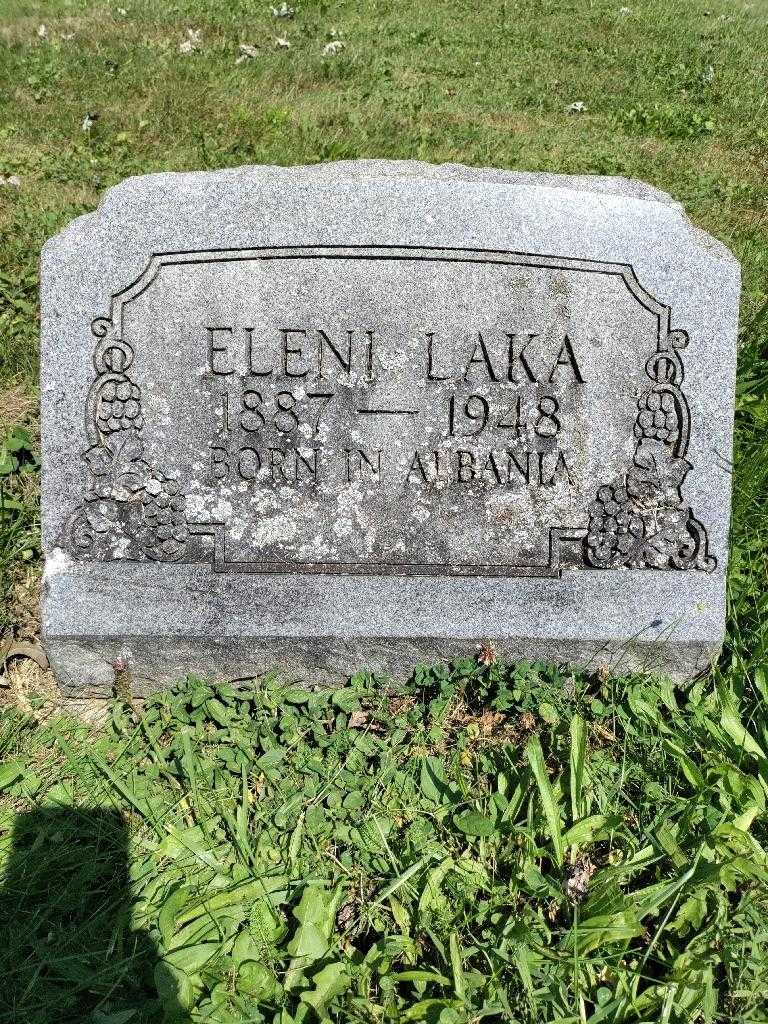 Eleni Laka's grave. Photo 3