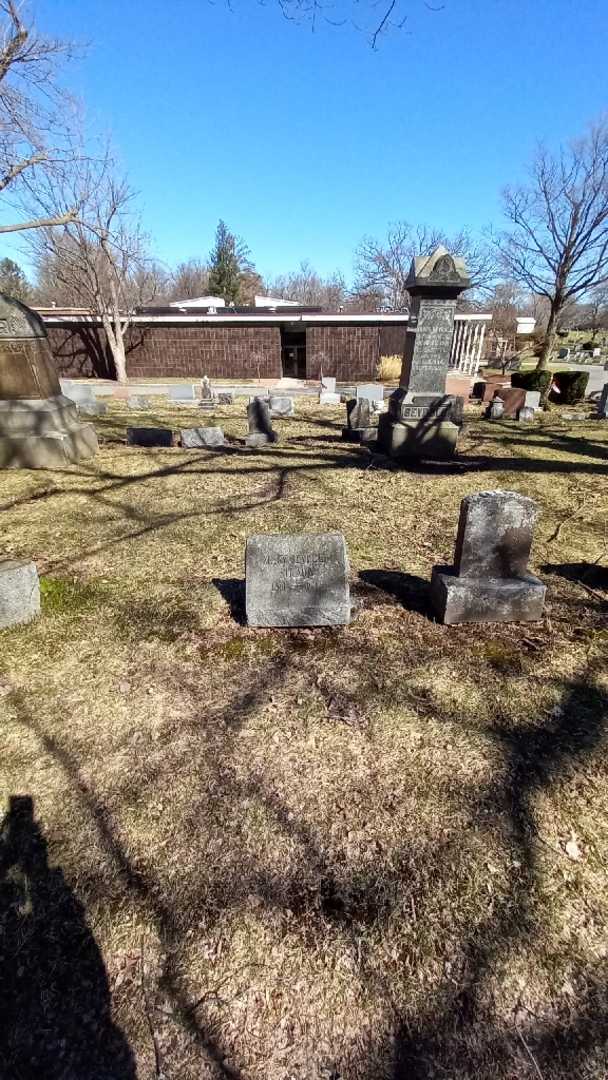 Mary C. Straub's grave. Photo 2