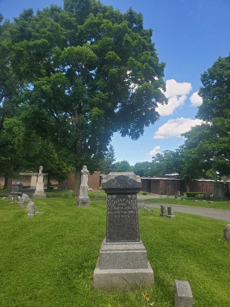 Charles P. Eaton's grave. Photo 2