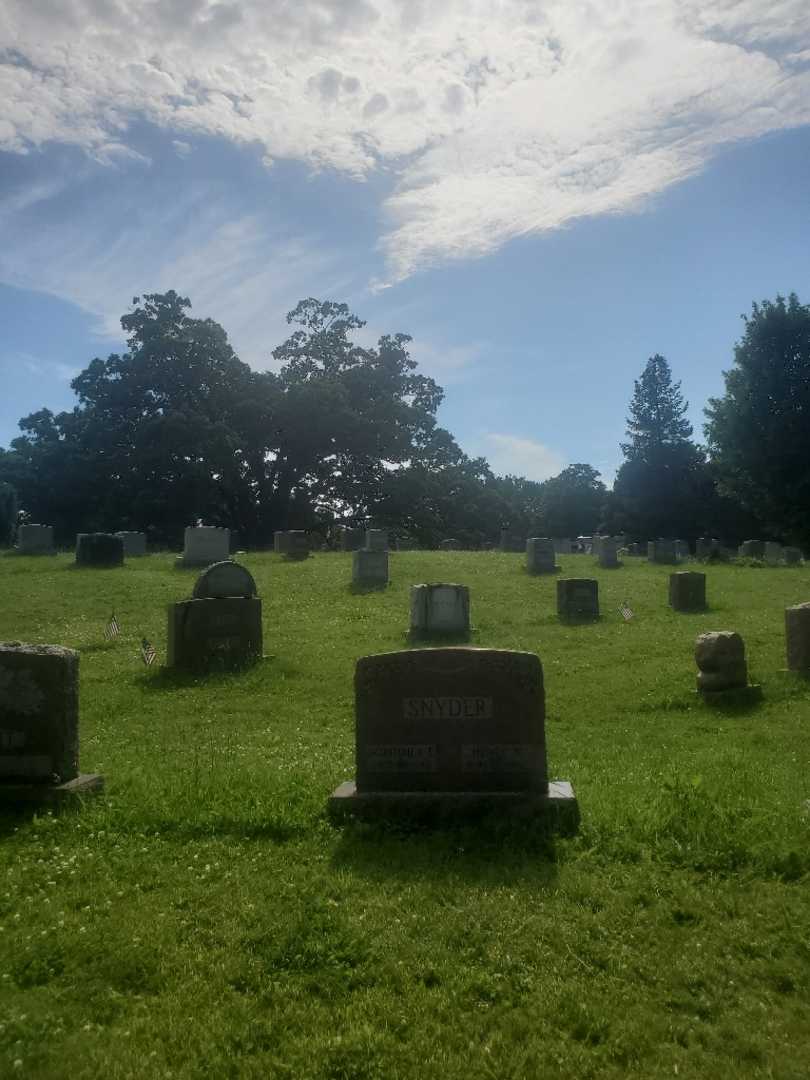 Henry W. Snyder's grave. Photo 1