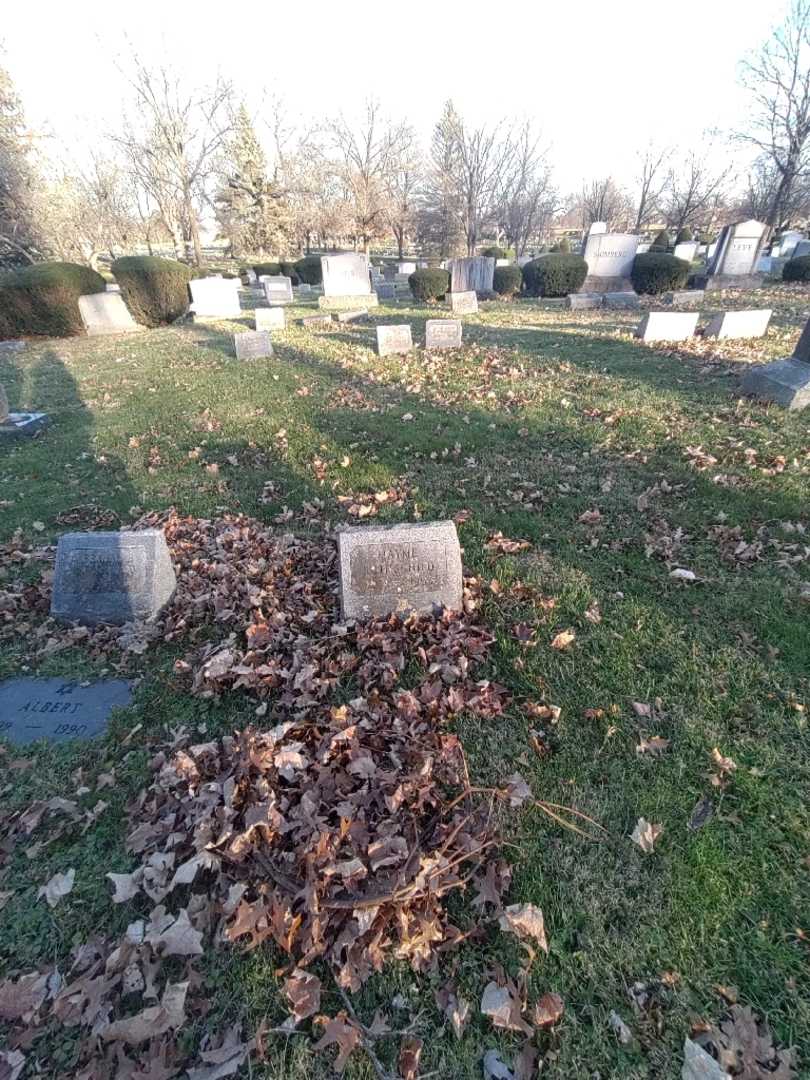 Mayme Rothschild's grave. Photo 1