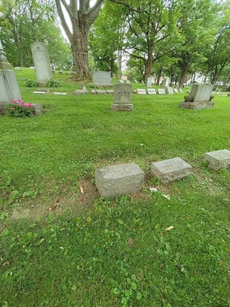 Florence Wagner's grave. Photo 1