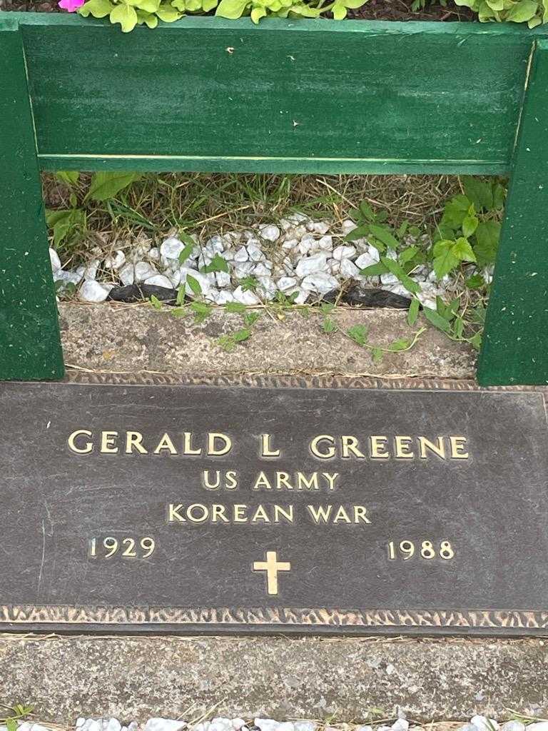 Gerald L. Greene's grave. Photo 3