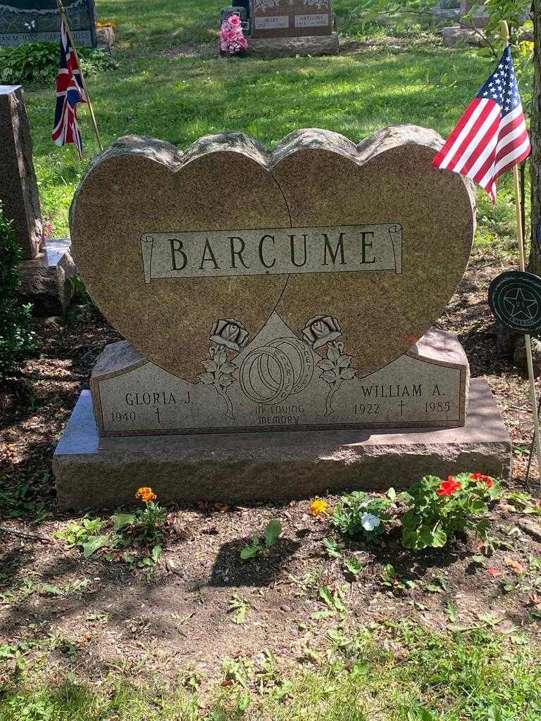 William A. Barcume's grave. Photo 2