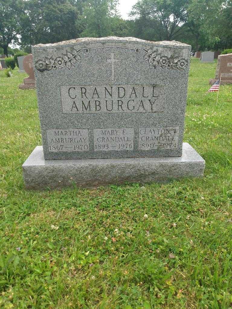 Martha Amburgay's grave. Photo 1