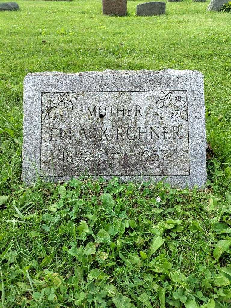 Ella Kirchner's grave. Photo 3