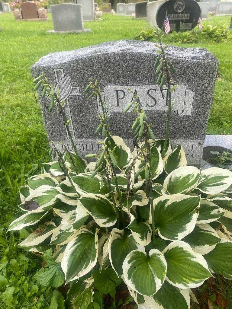 Lucille C. Past's grave. Photo 2