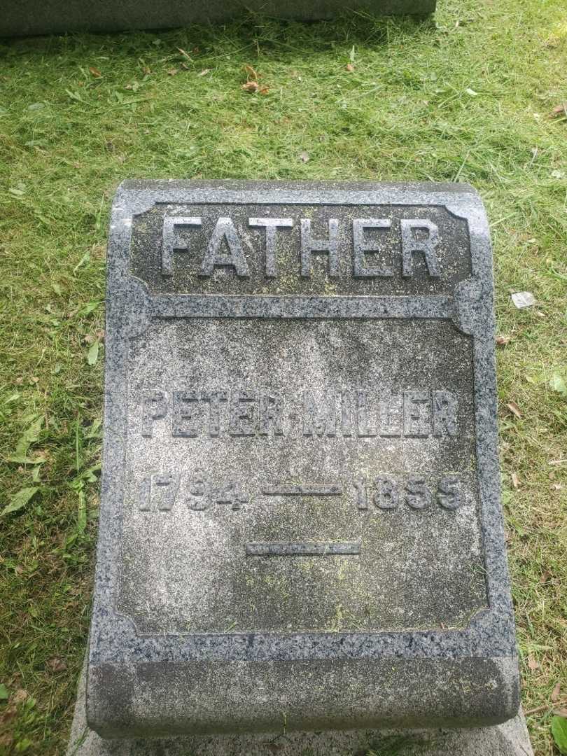 Peter Miller's grave. Photo 3
