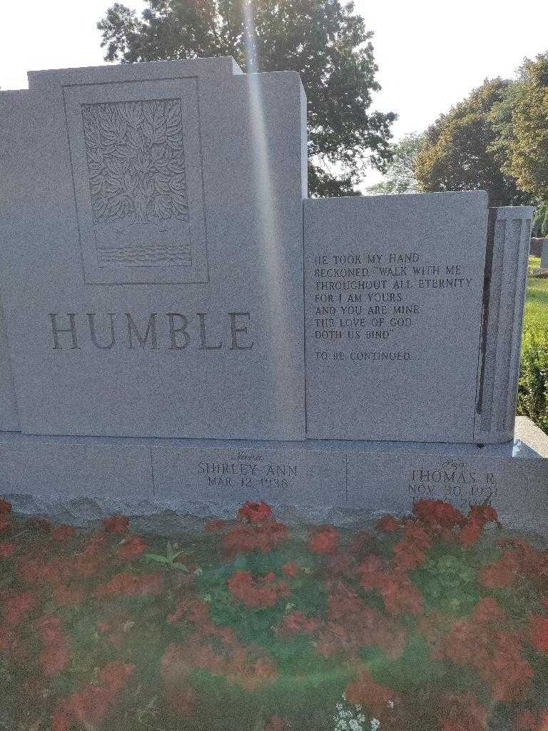 Thomas R. Humble's grave. Photo 2