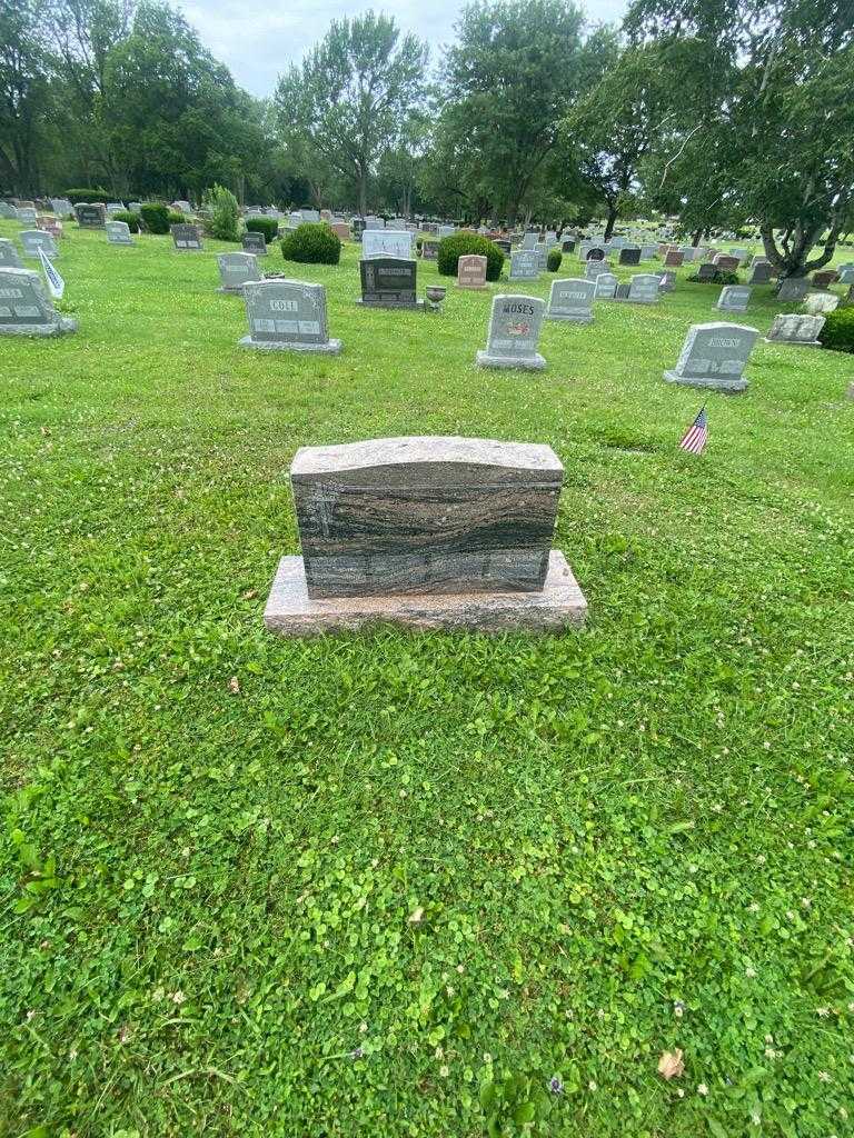 John A. Moore's grave. Photo 1