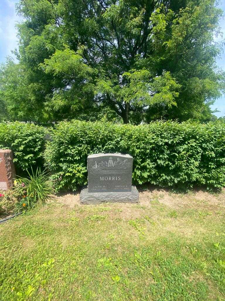 Harold E. Morris's grave. Photo 1