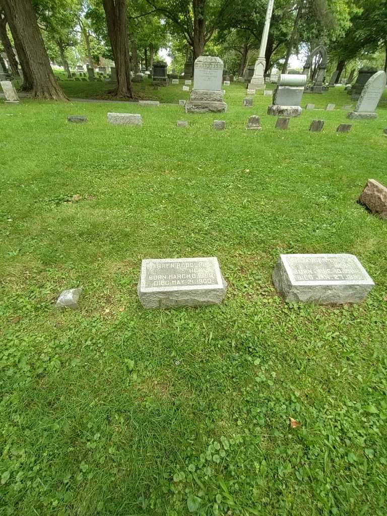 Warren Rudolph Henry's grave. Photo 1