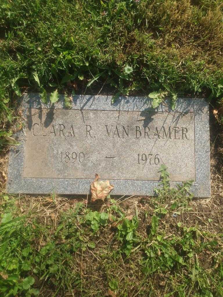 Clara R. Van Bramer's grave. Photo 3