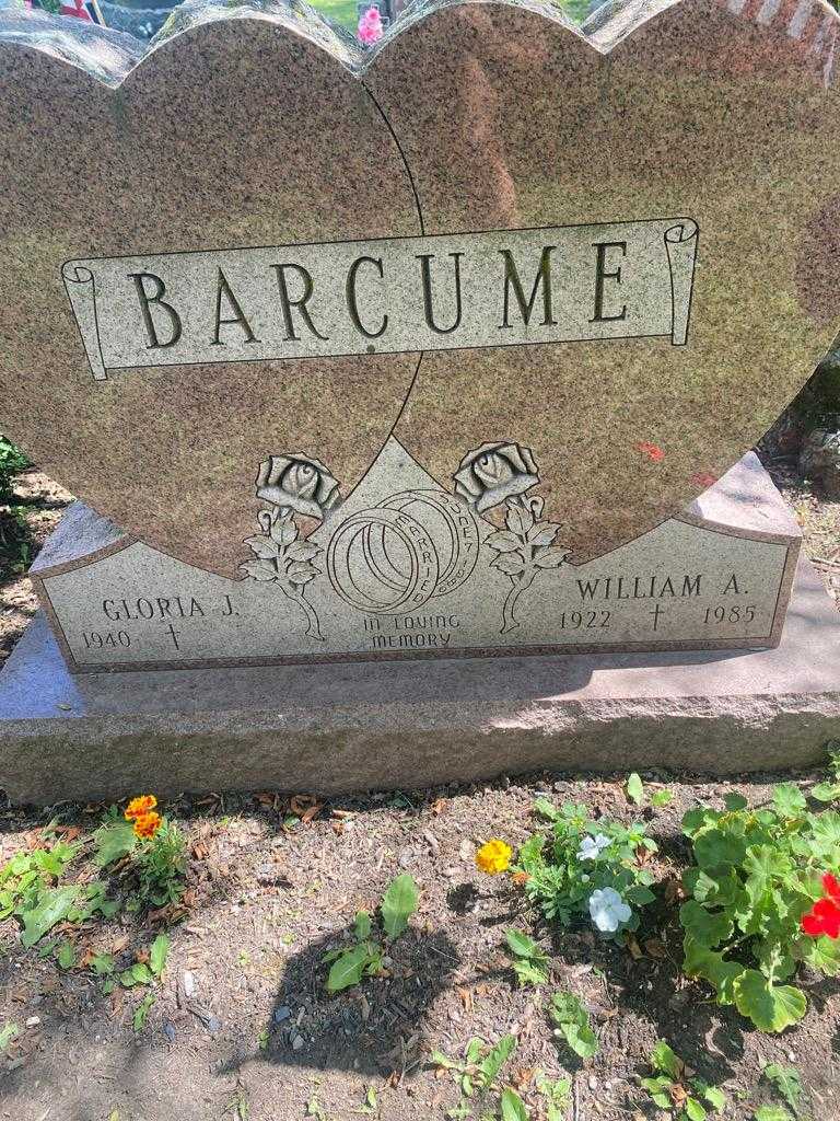 William A. Barcume's grave. Photo 3