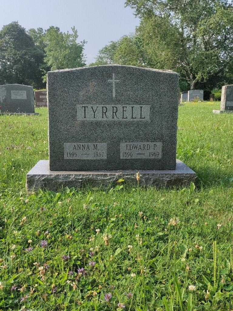 Edward P. Tyrrell's grave. Photo 1